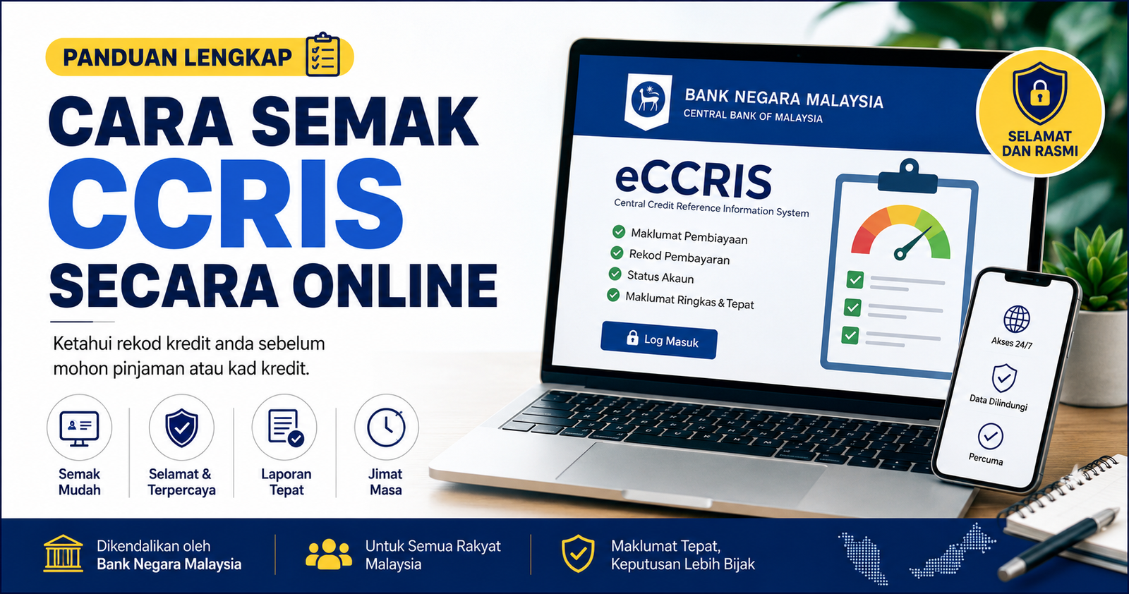 Cara Semak CCRIS Secara Online