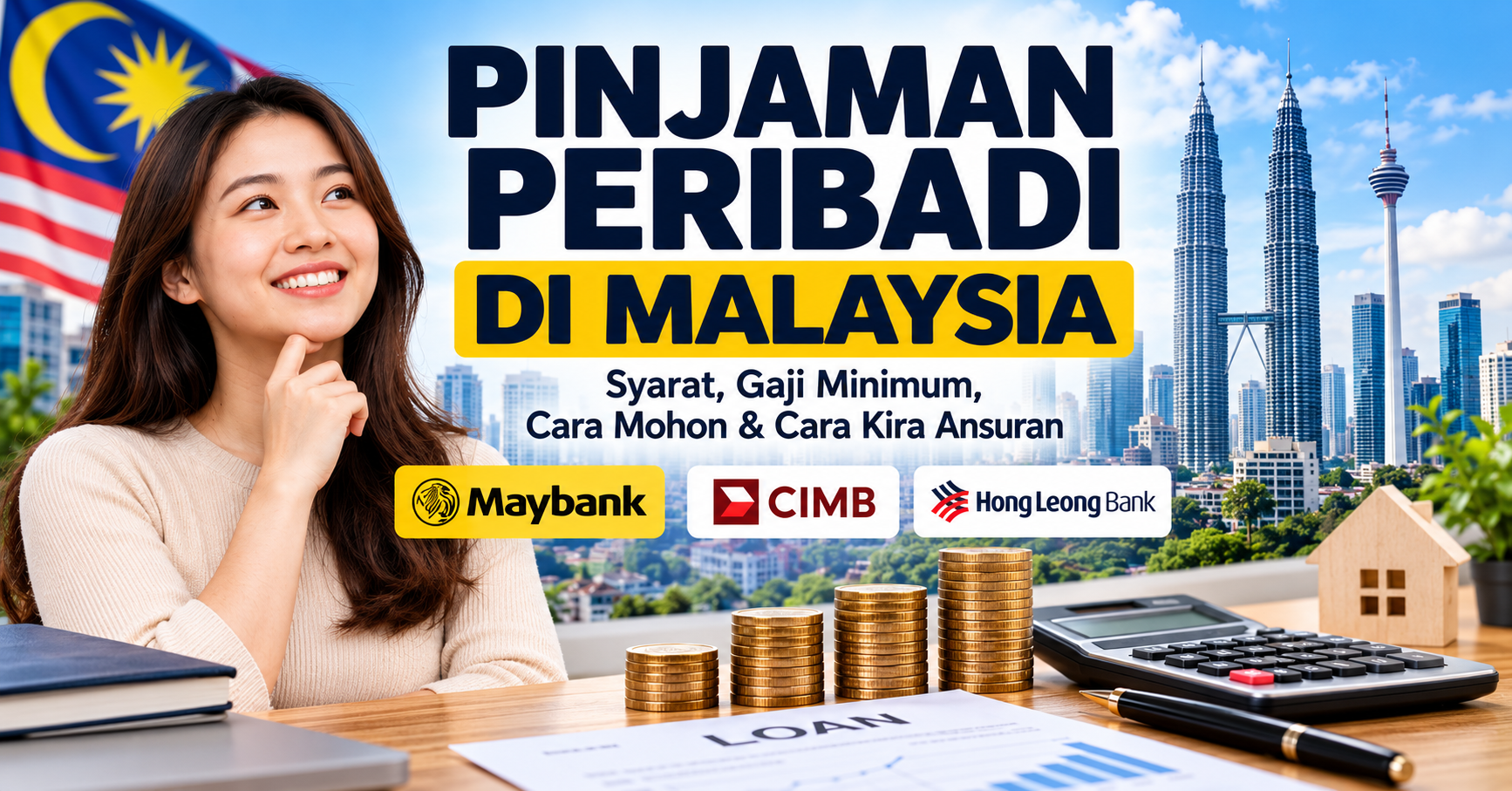 Pinjaman Peribadi di Malaysia: Syarat Kelayakan, Gaji Minimum, Cara Mohon dan Cara Kira Ansuran