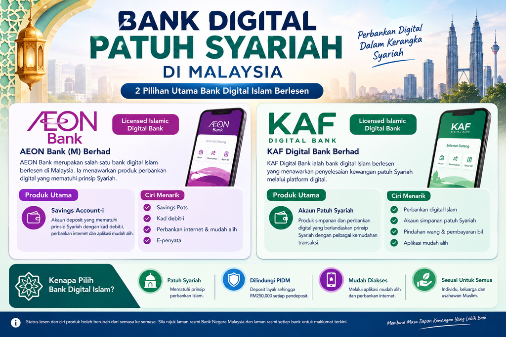 bank digital patuh Syariah